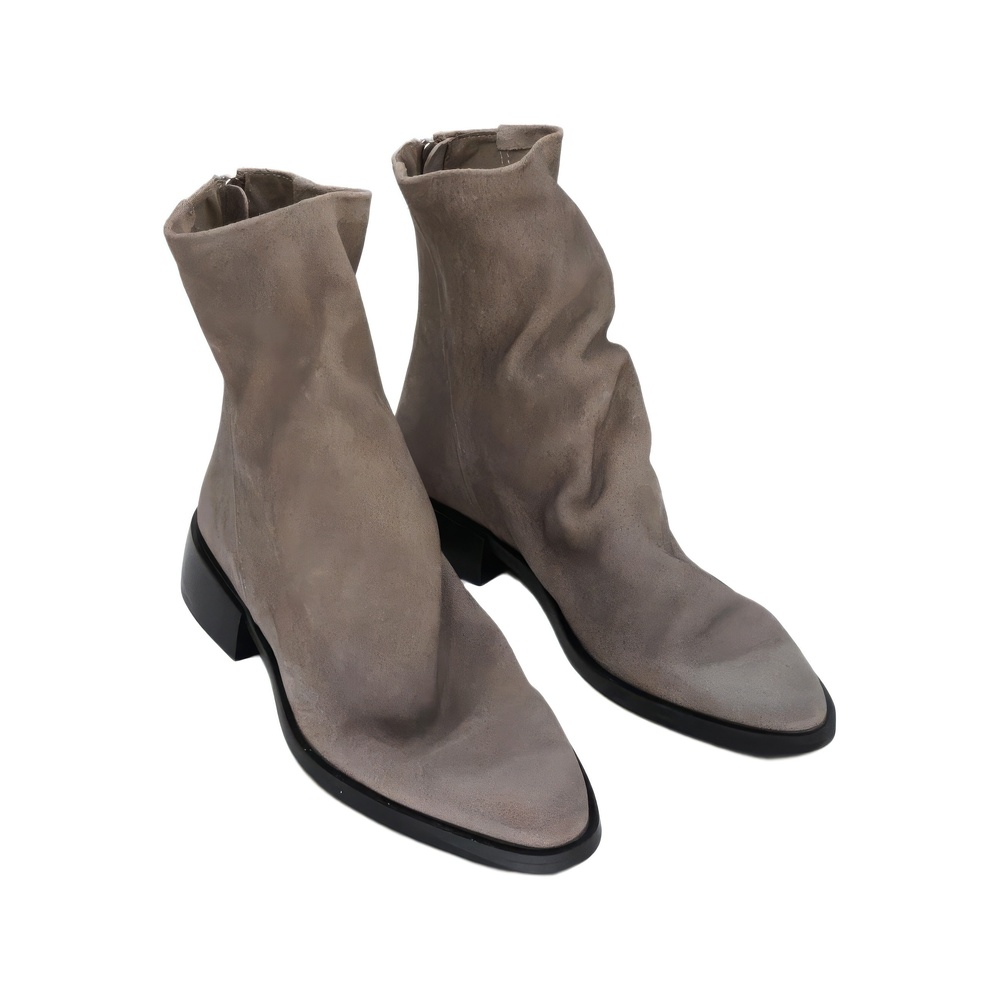 Steve Madden Womens Nexie Slouch Ankle Boots Taupe Size 10M